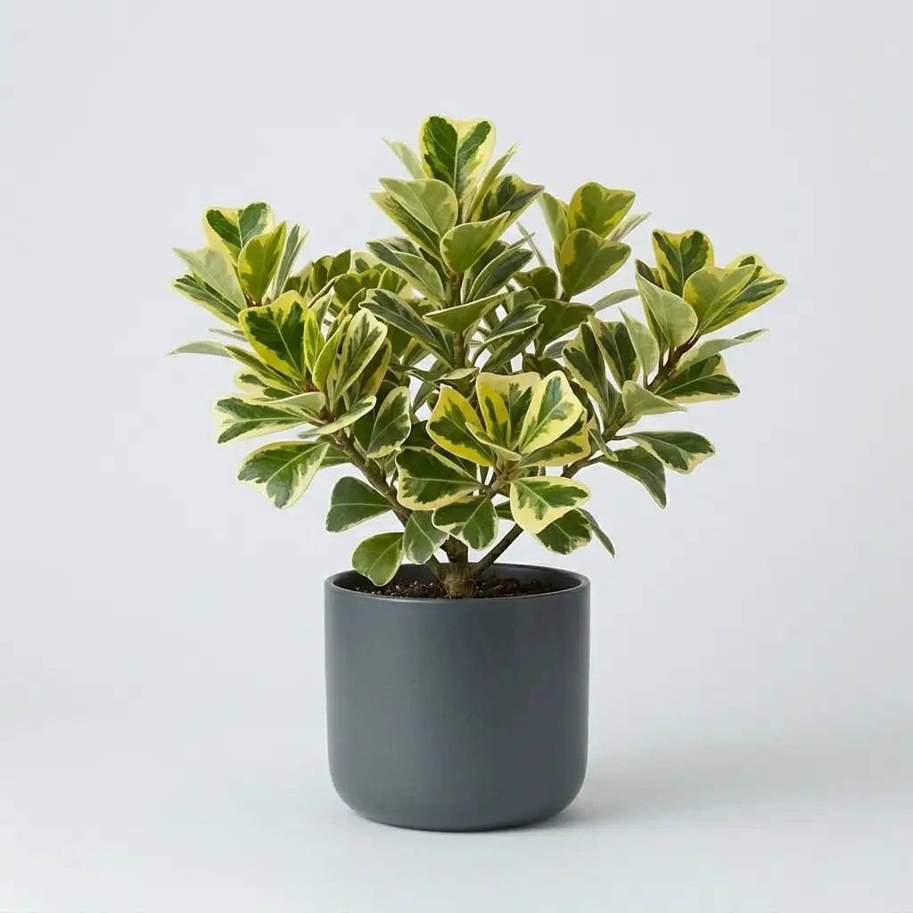 Ficus de Triángulos Amarillo